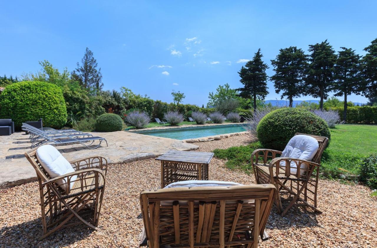 La Louviere Des Bruyeres Bed & Breakfast Robion en Luberon Exterior photo